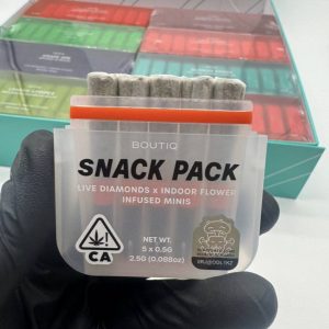 Boutiq Snack Pack Infused Mini 2.5G Prerolls Boutiq