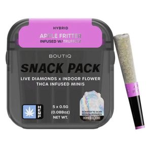Apple Fritter & Trufflez Boutiq Infused Mini THCA Prerolls 2.5G Boutiq