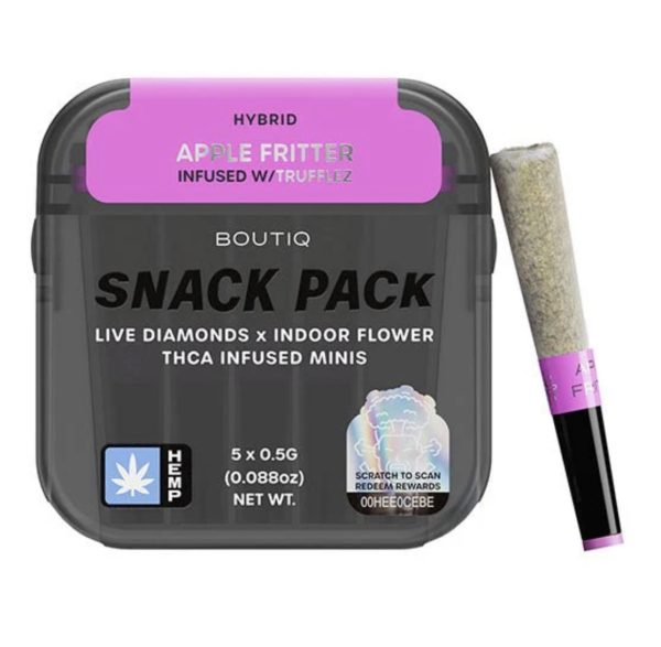 Apple Fritter & Trufflez Boutiq Infused Mini THCA Prerolls 2.5G Boutiq
