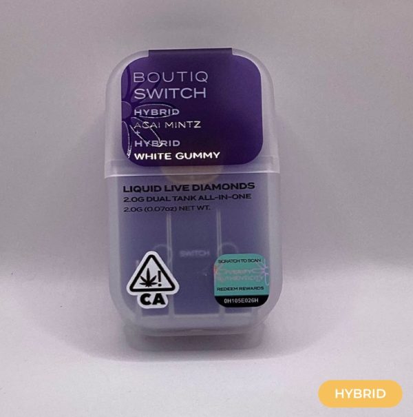 Boutiq Switch V3 Acai Mintz x White Gummy Boutiq