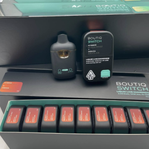 Boutiq Switch Liquid Live Diamonds 2g Disposable Carts Boutiq
