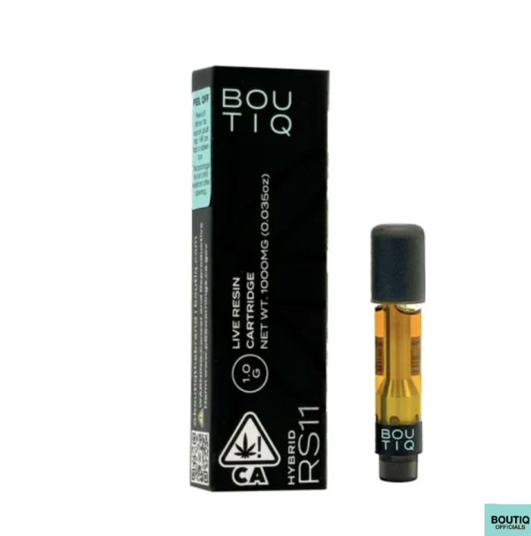 Buy Boutiq Carts RS11, Live Resin Cartridge 1-Gram (hybrid) Boutiq