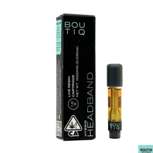 Buy Boutiq Carts Headband, Live Resin Cartridge 1-Gram (hybrid) Boutiq