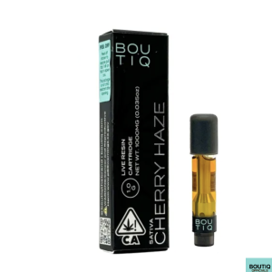 Boutiq Carts Cherry Haze, Live Resin Cartridge 1-Gram (sativa) Boutiq