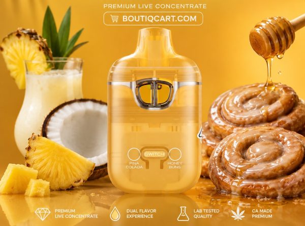 BOUTIQ SWITCH V3 PINA COLADA x HONEY BUNS device