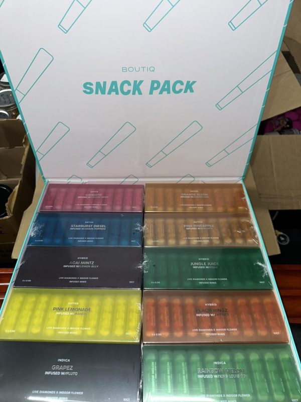 Boutiq Snack Pack Pre Rolls, Bulk Deal Boutiq