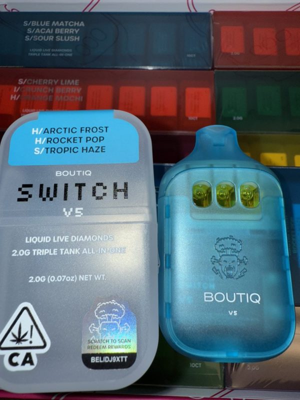 Boutiq Switch V5 (25 packs) Mix Variety Boutiq
