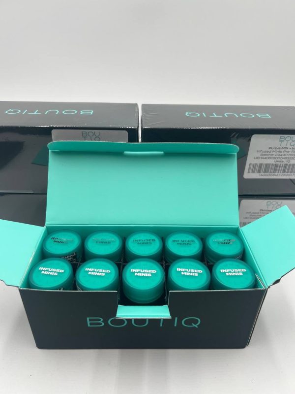 Boutiq Infused Minis Live Diamonds + Indoor Flower 5PK 0.5G, 2.5G Boutiq